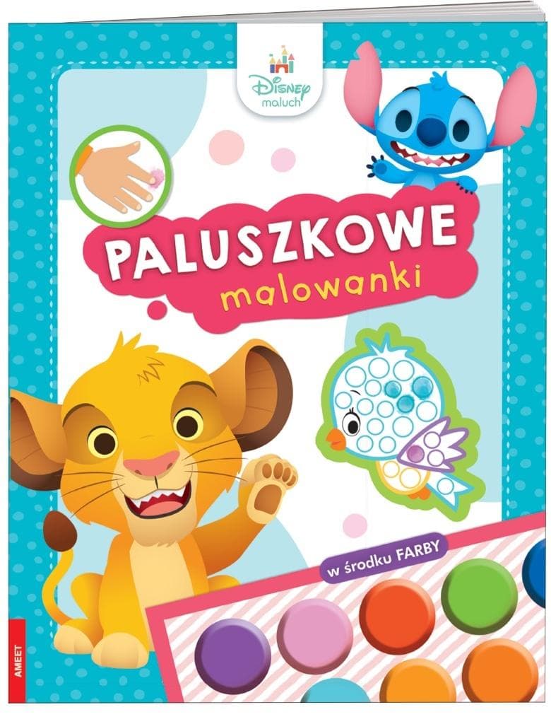 Disney Maluch Paluszkowe Malowanki dla dzieci