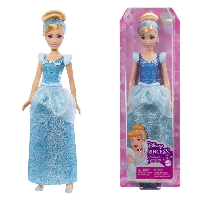 Lalka Disney Princess Kopciuszek z niebieską suknią balową