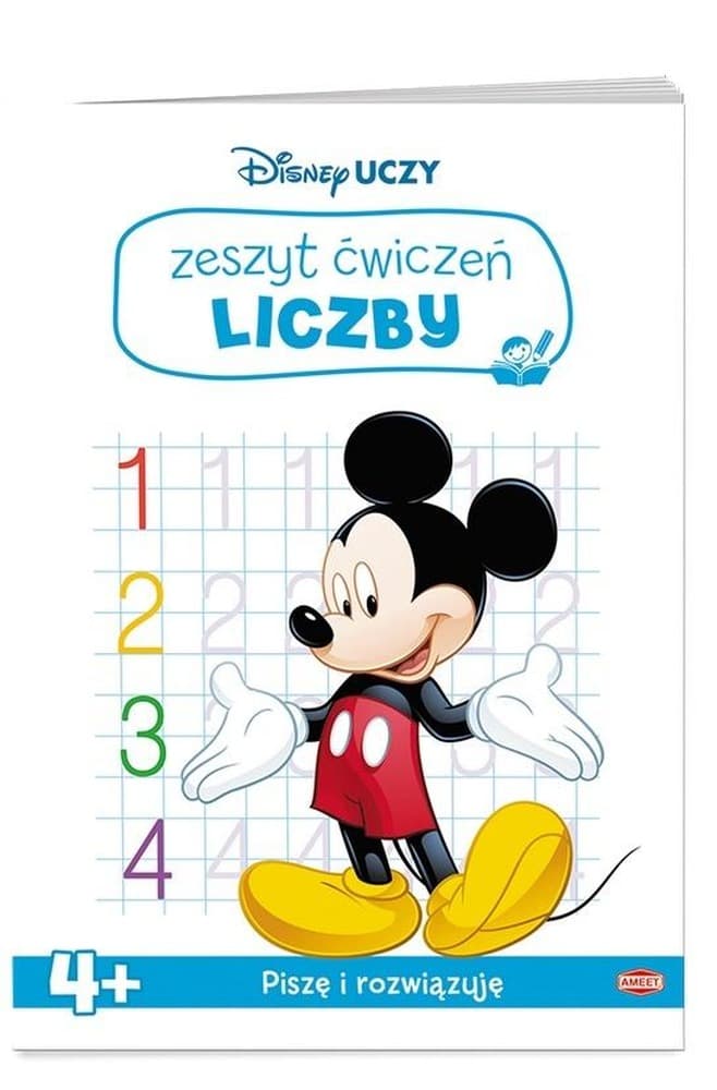 Disney uczy Miki Zeszyt ćwiczeń Liczby UDZ-9302
