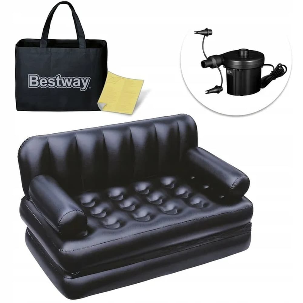 Dmuchana sofa materac 5w1 Bestway 188 x 152 x 64 cm