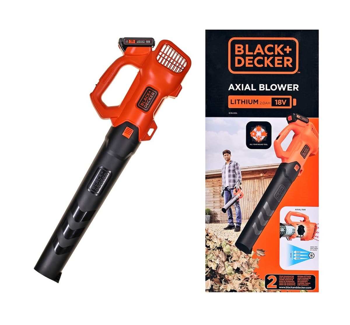 Dmuchawa do liści 18V BCBL200L BLACK+DECKER