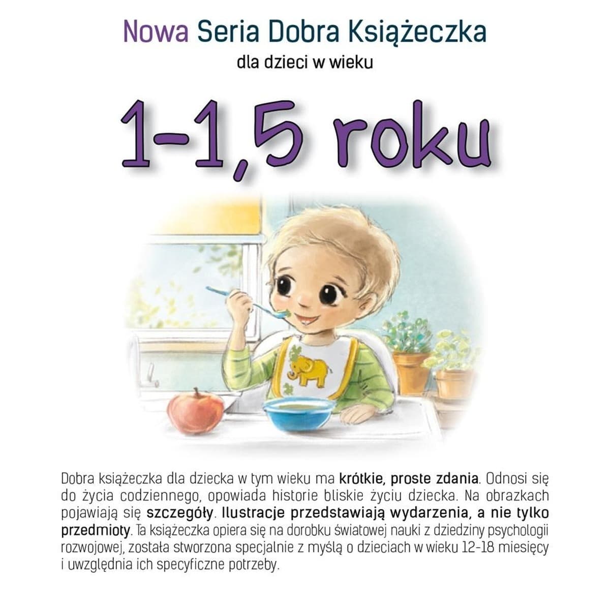 Dobra Książeczka dla Dzieci 1-1,5 roku Agnieszki Starok