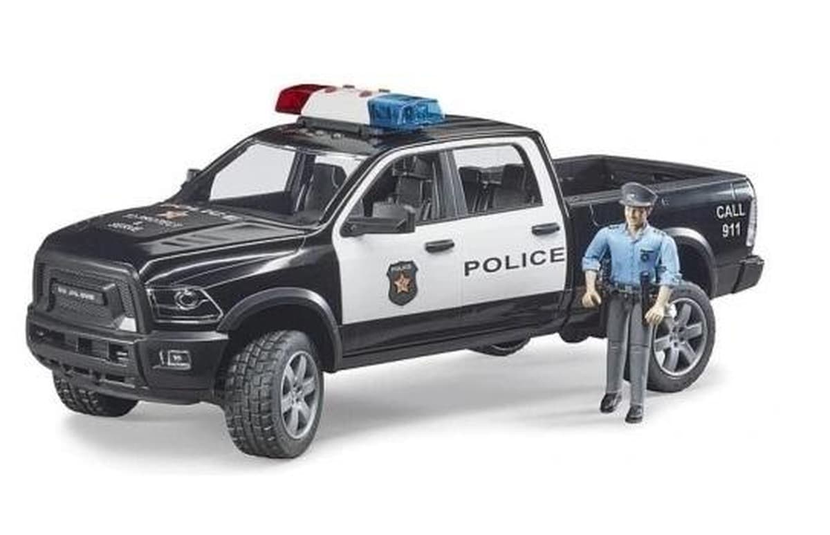 Dodge RAM 2500 Power Wagon auto policji USA z figurką