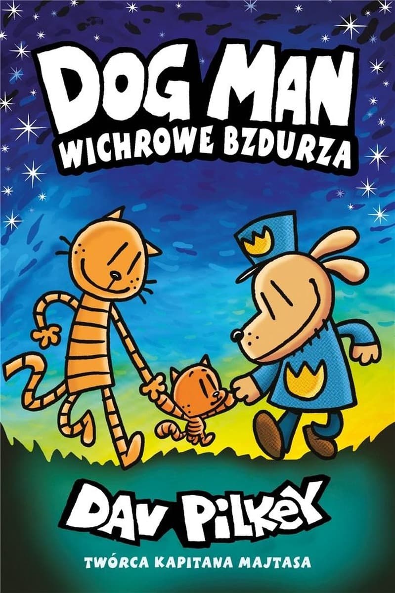 Dogman Tom 10 Wichrowe Bzdurza wyd. 2024 - Dav Pilkey