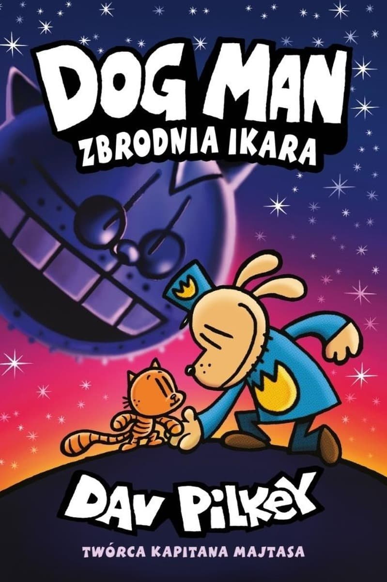 R- Dogman. Tom 9 Zbrodnia Ikara Powieść Graficzna dla Dzieci