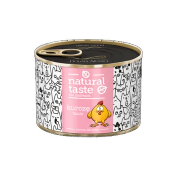 Dolina Noteci Natural Taste Mokra karma saszetka dla kota - Kurczę Blade 185g