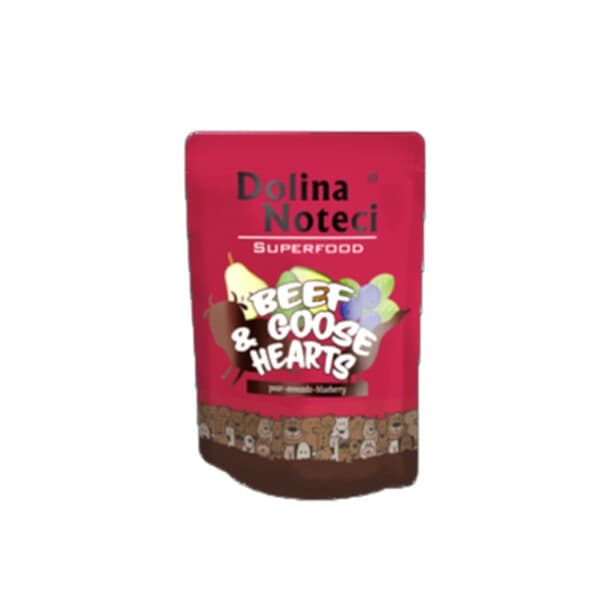 Dolina Noteci Superfood Wołowina i Serca Gęsi 300 g