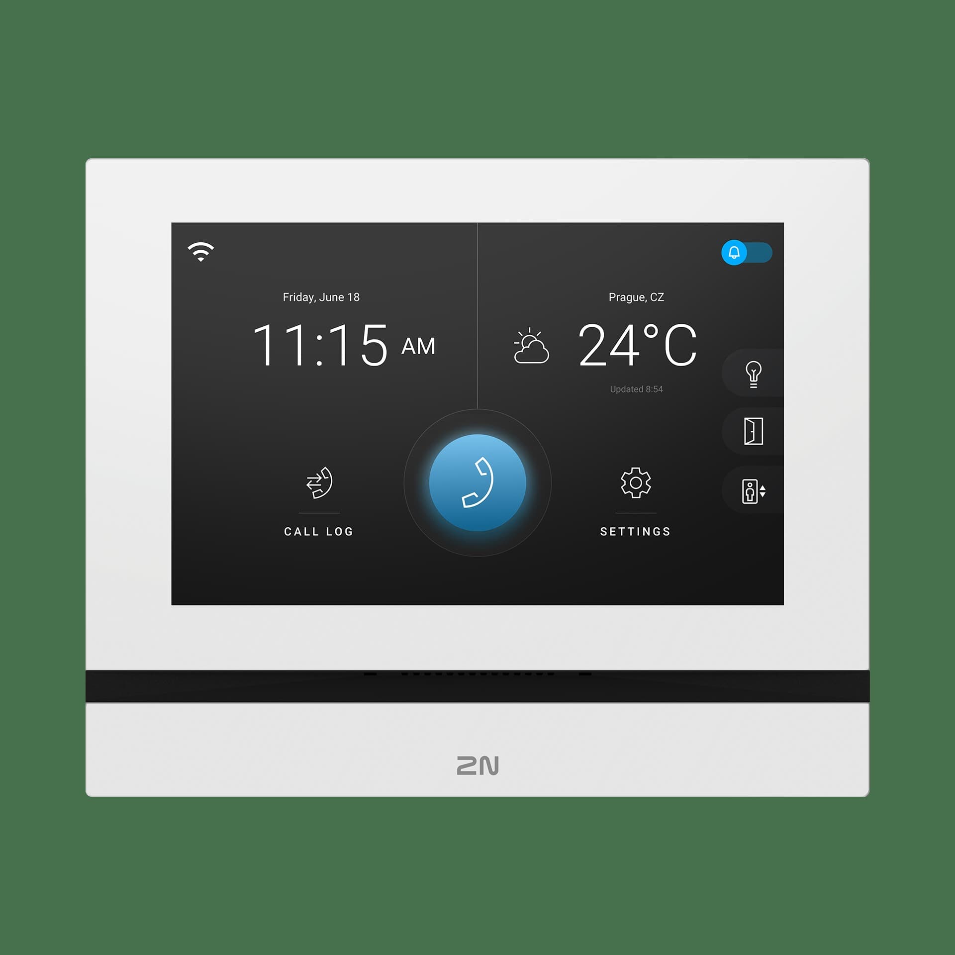 Domofon Wi-Fi 2N Indoor View Biały