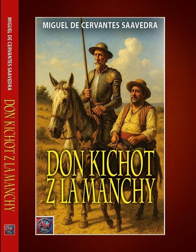Don Kichot z La Manchy - Miguel de Cervantes powieść broszurowa