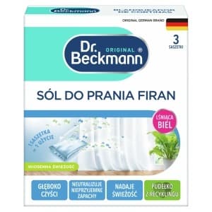 Dr. Beckmann Sól do Prania Firanek 3 x 40 g