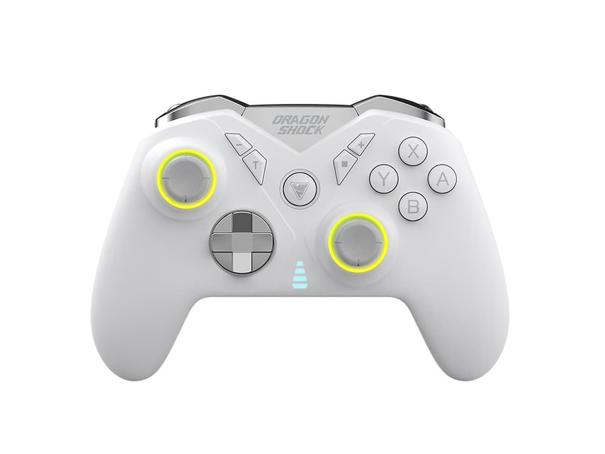Dragonshock Nebula Pro Biały Gamepad Bluetooth dla Nintendo Switch