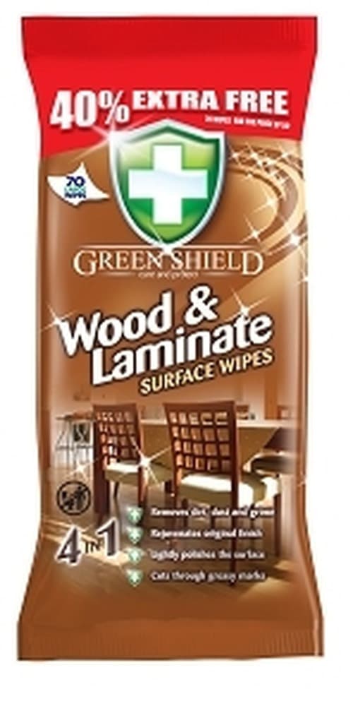 Green Shield Uchwyt drewniany do szyb z lamelami