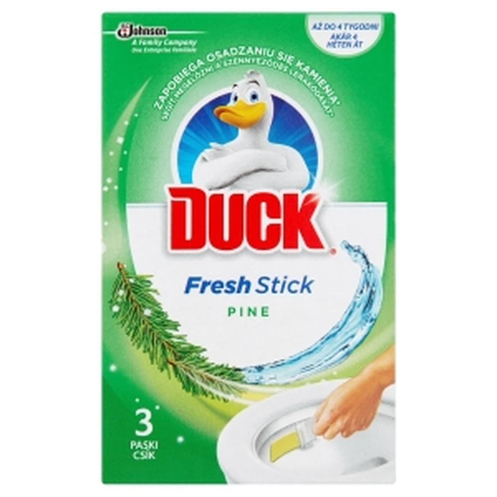 Duck Żelowe Paski do WC Sosna 3 x 9 g