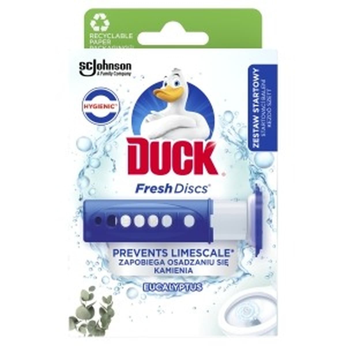 Duck Kostki do WC Eucalyptus 6 sztuk