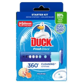 Duck Krążki Żelowe do WC Morski 6 sztuk