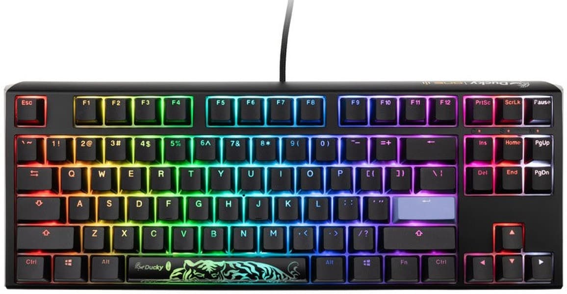 Ducky Mecha SF Edycja Limitowana Dawn Klawiatura mechaniczna RGB LED MX-Brązowy