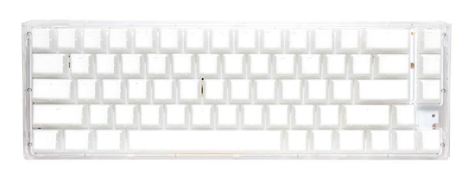 Klawiatura gamingowa Ducky One 3 Aura White SF USB QWERTY amerykański międzynarodowy