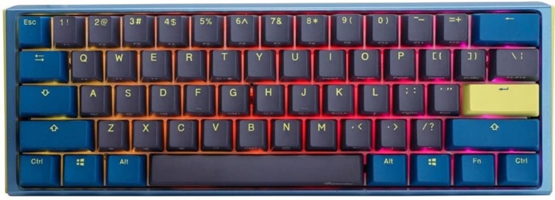 Ducky One 3 Daybreak Mini Klawiatura Mechaniczna RGB LED - MX-Speed-Silver