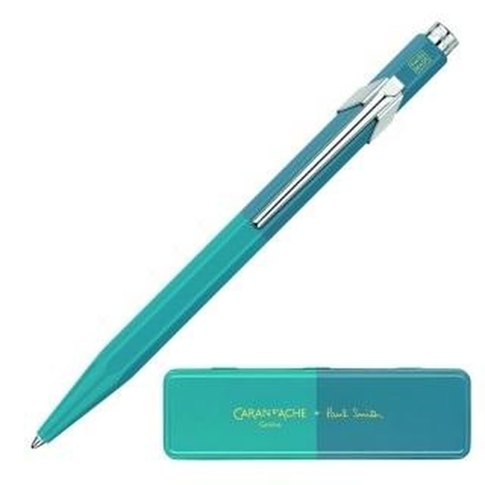 Długopis Caran d'Ache 849 Paul Smith Edycja 4 Cyan/Steel