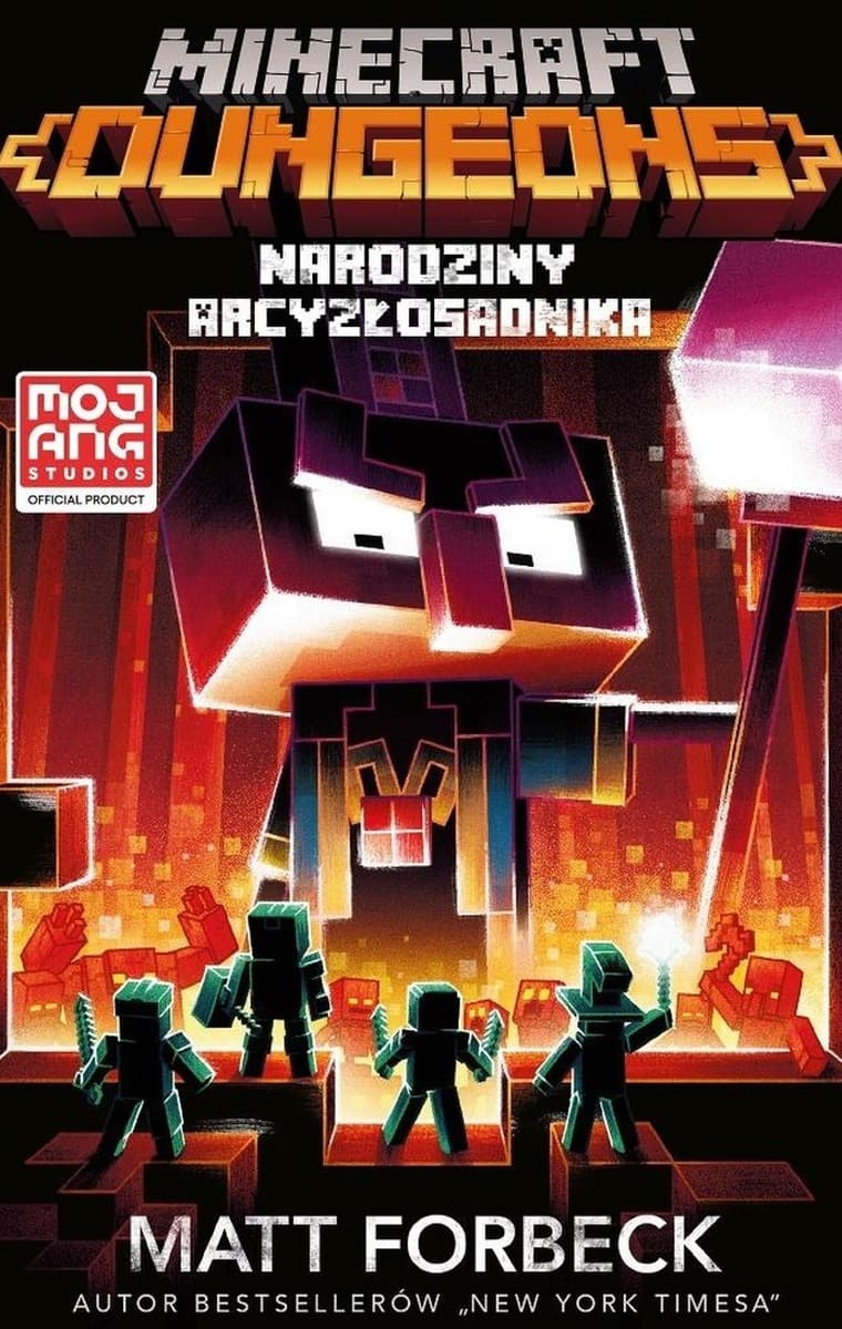 Dungeons. Minecraft powieść wydanie 2025