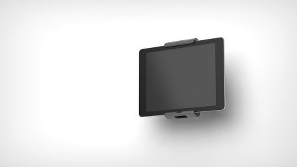 Durable 893323 Uchwyt Pasywny do Tabletu/UMPC, Srebrny