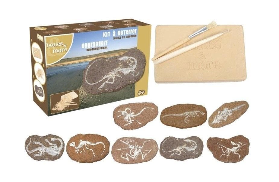 Figurka dinozaura do wykopania kamienia MIX