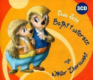 Dwa Jeże Bajki i Wiersze CD MP3 Audiobook Praca Zbiorowa