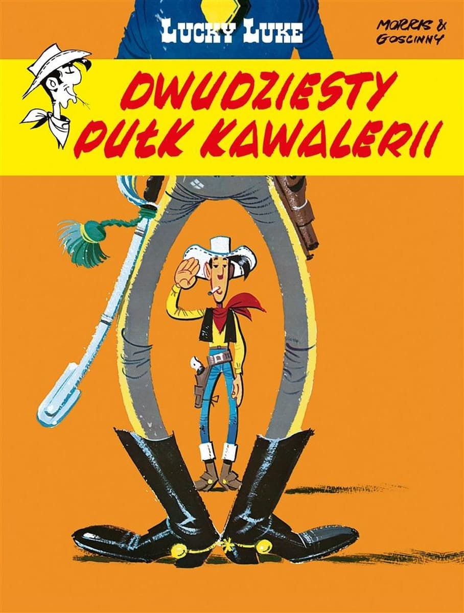 Dwudziesty pułk kawalerii. Lucky Luke. Komiks Egmont 2024