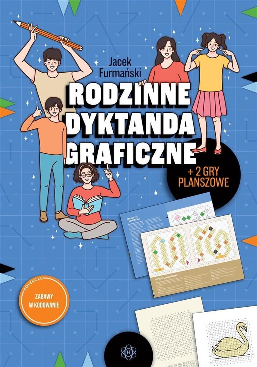 Dyktanda graficzne dla dzieci i młodzieży - Zabawy w kodowanie