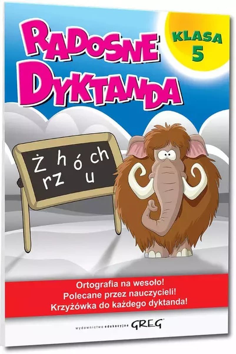 Dyktanda z Przysłowiami Greg - Ćwiczenia ortograficzne dla klasy 5