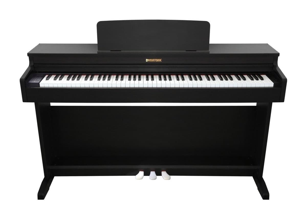 Dynatone SLP-260 BLK pianino cyfrowe 61 klawiszy z funkcjami edukacyjnymi