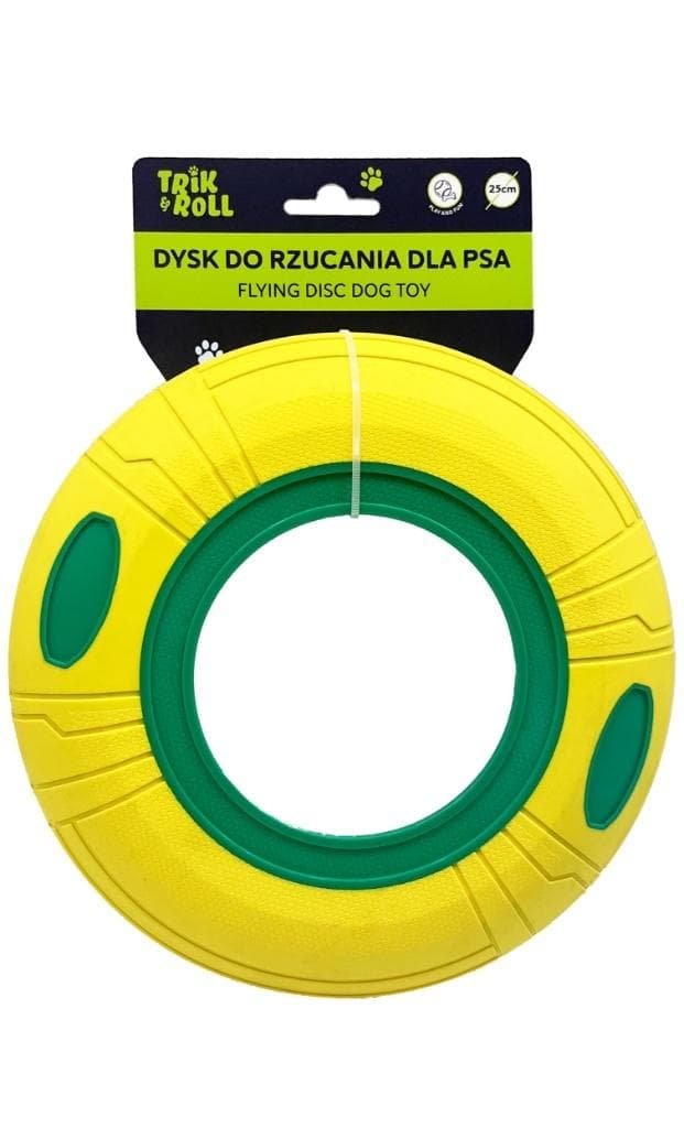 Dysk Frisbee do rzucania dla psa 25 cm