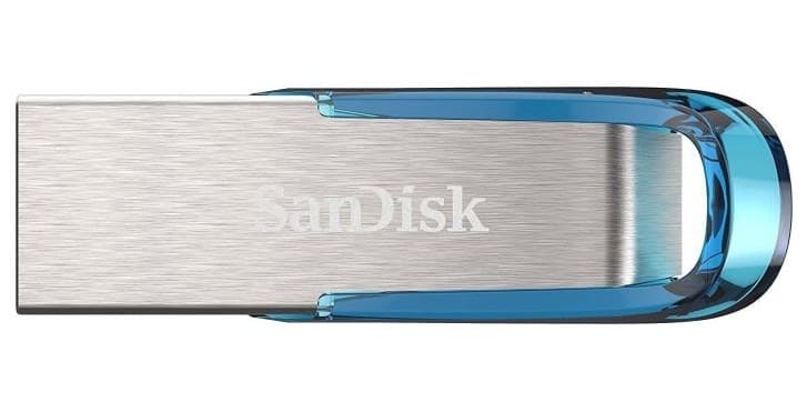 SanDisk Ultra Flair 64 GB USB 3.0 niebieski (150 MB/s)