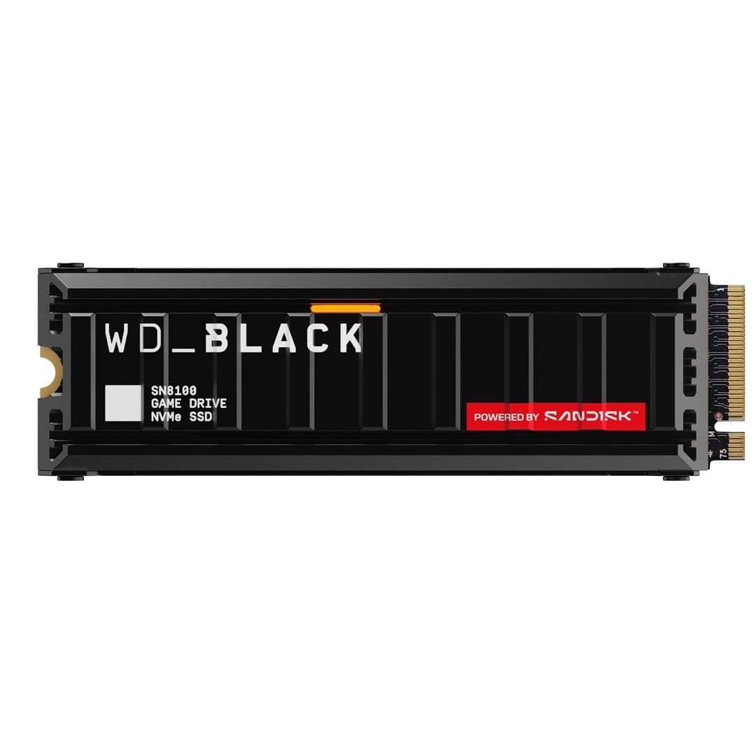 Dysk SSD WD Black SN8100 z radiatorem 1 TB