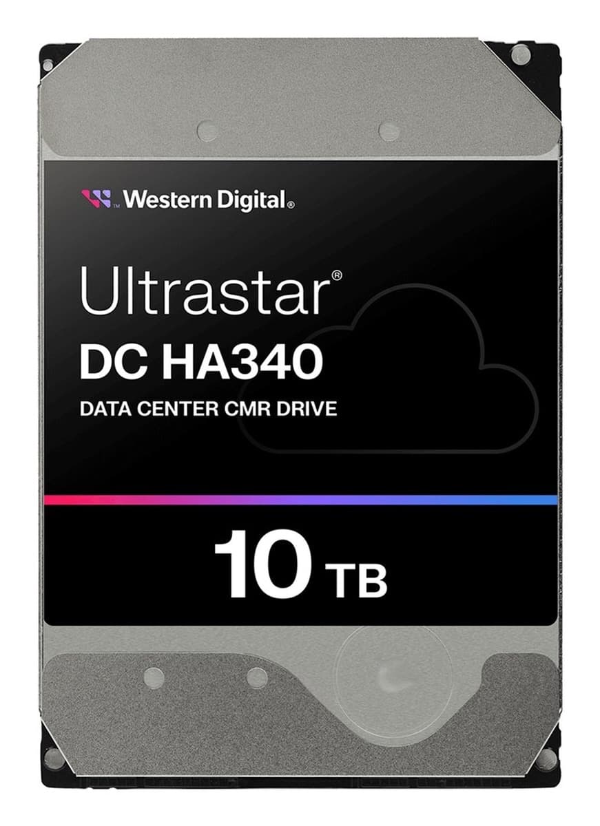 Dysk twardy Western Digital Ultrastar 10TB SATA HA340 WUS721210BLE6L4