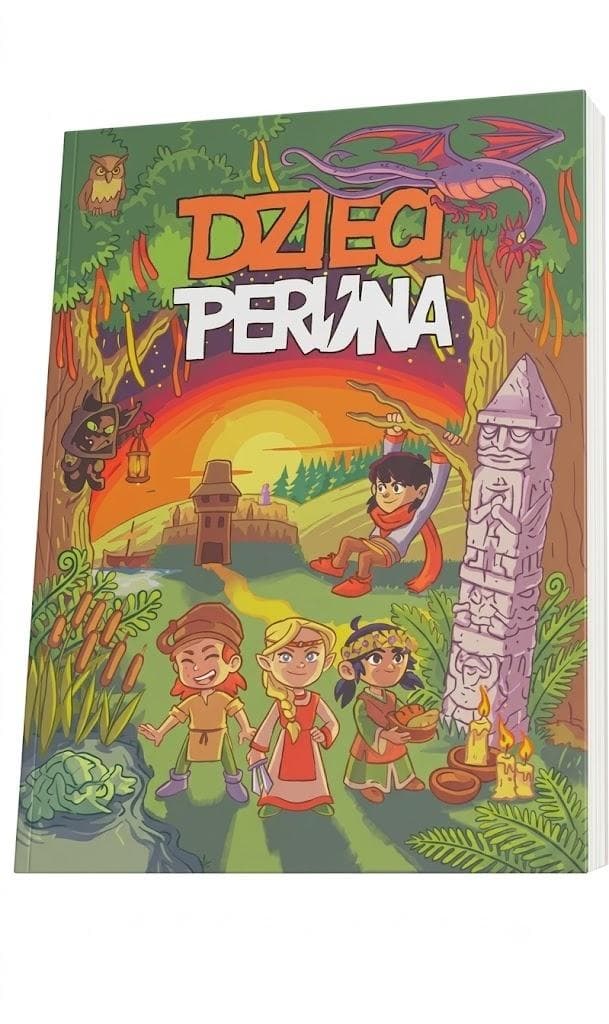 Gra fabularna Dzieci Peruna dla dzieci 6-10 lat podręcznik
