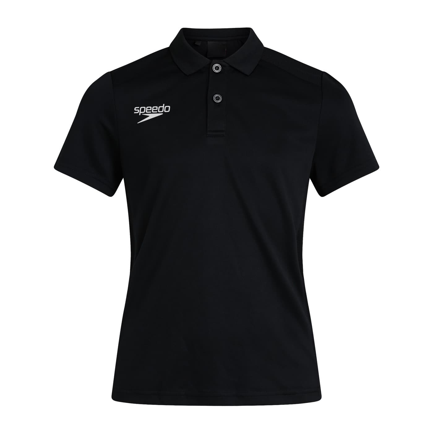 Koszulka dziecięca Speedo Club Dry Polo Jm Czarna
