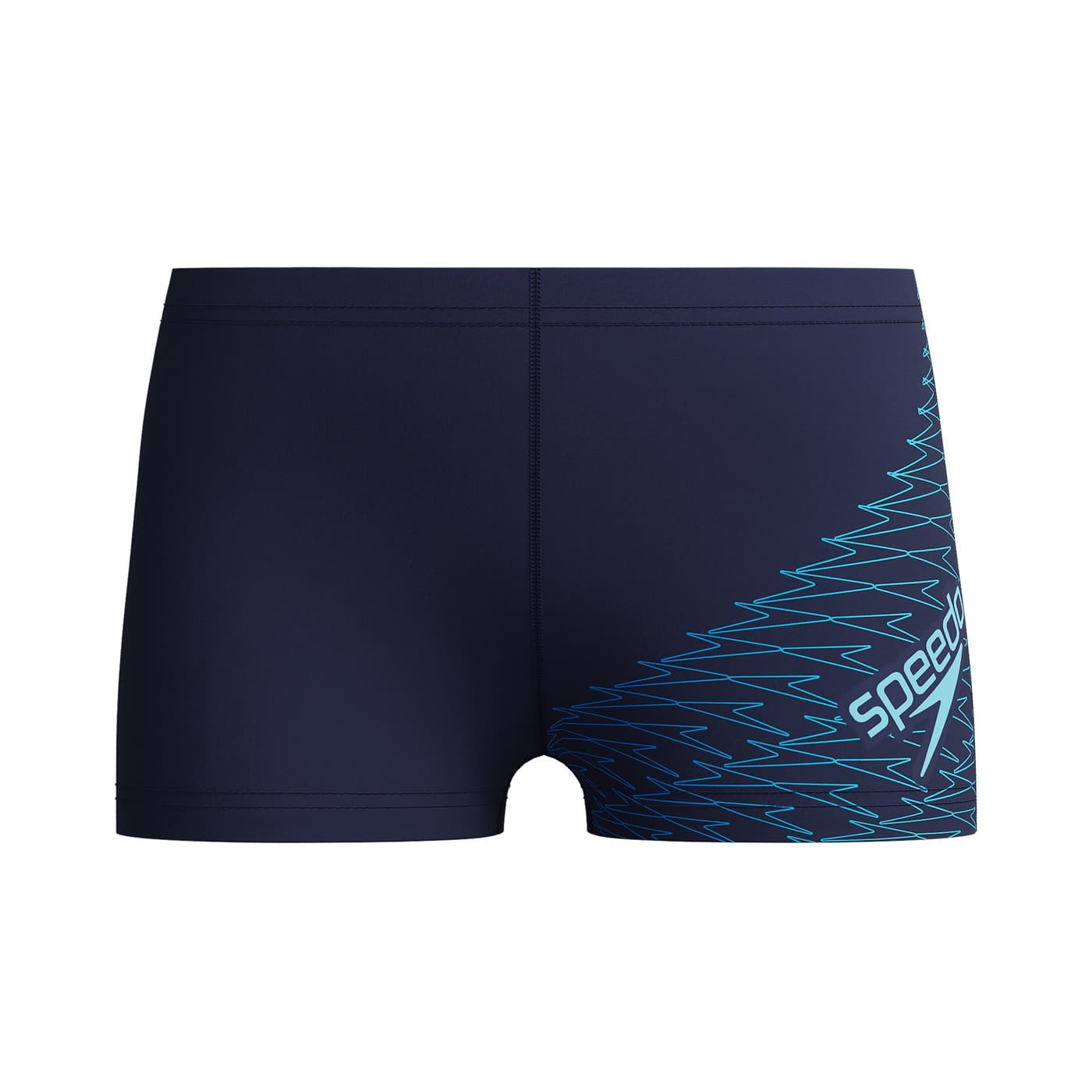 Dziecięce bokserki kąpielowe Speedo Medley Logo Aquashort niebieskie
