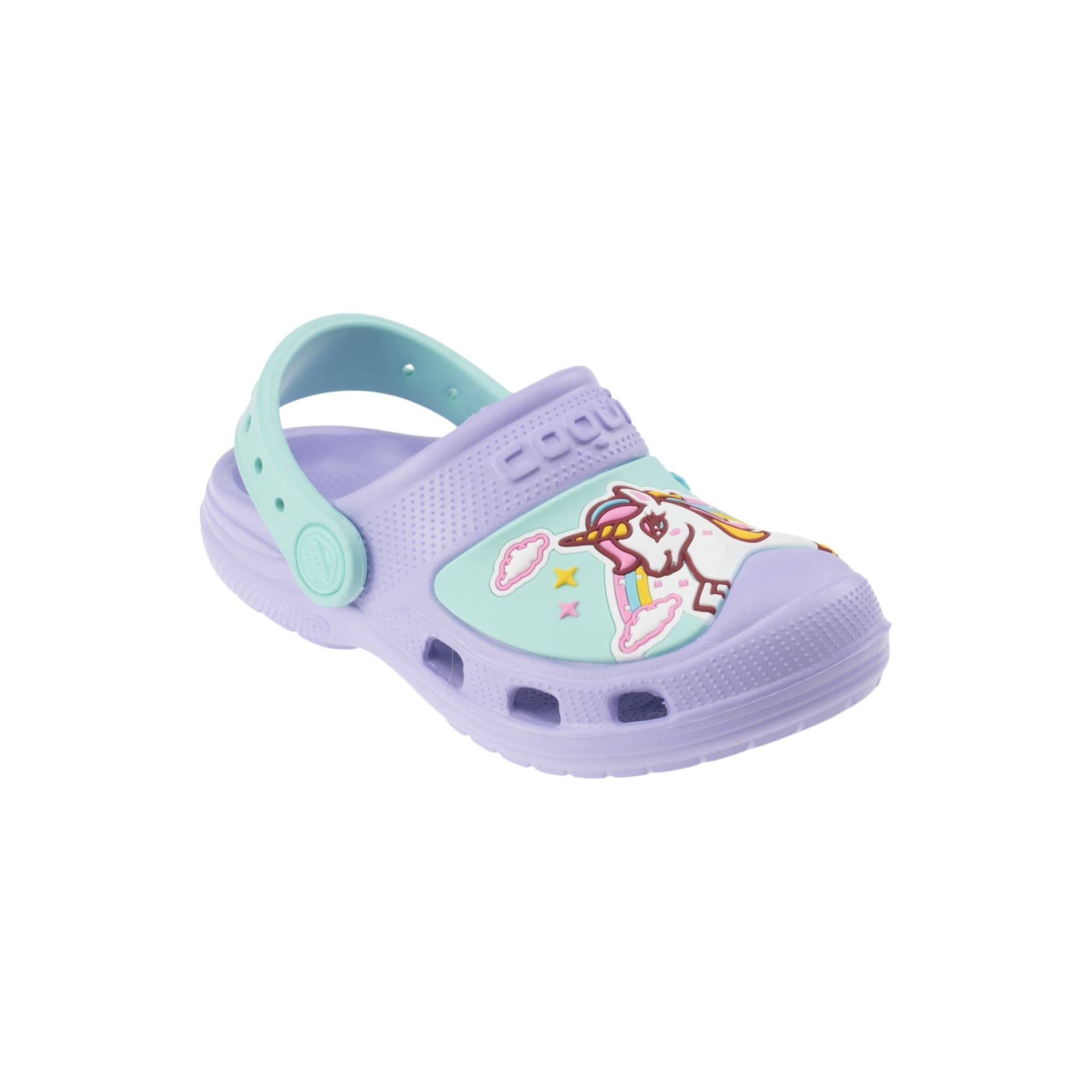 Dziecięce Sandały MAXI 29/30 LT. LILA/ LT. MINT UNICORN