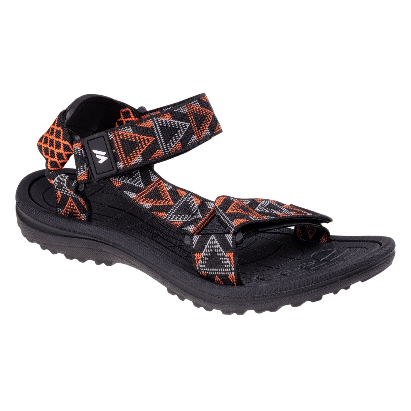 Dziecięce Sandały MERCHETO TEEN, rozmiar 40, BLACK/ORANGE/GREY