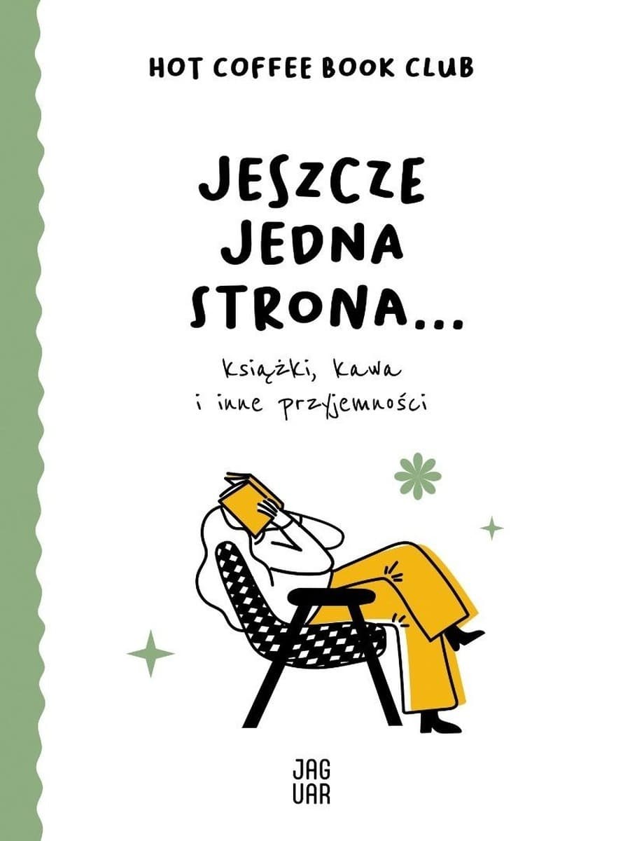 Dziennik książkowy Hot Coffee Book Club - miejsce na Twoje myśli