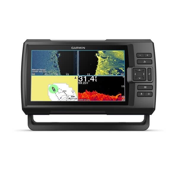 Echosonda wędkarska Garmin Striker Vivid 9sv z GPS i przetwornikiem GT52