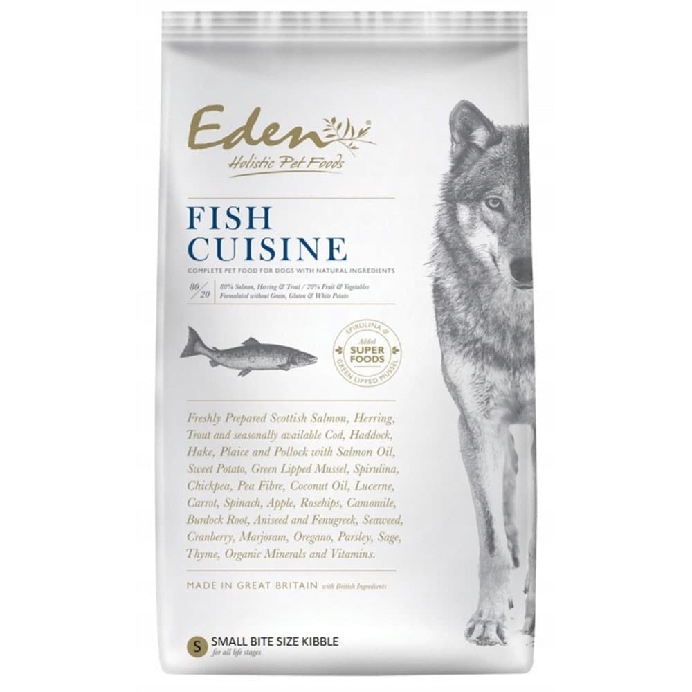Karma dla psów ras małych Eden Fish Cuisine 2 kg