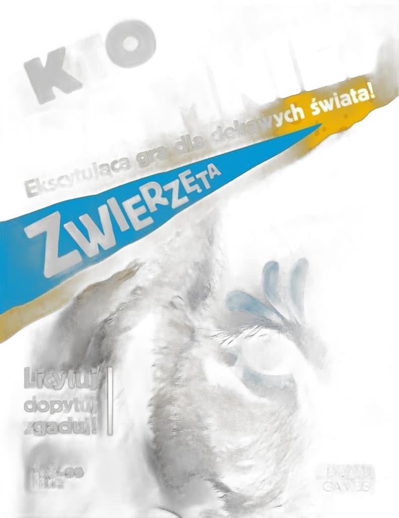 Edgard Games Kto da mniej Zwierzęta Gra