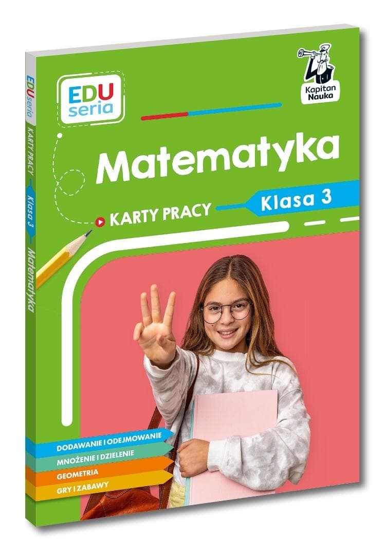 EDUseria Matematyka Karty pracy klasa 3 szkoła podstawowa Małgorzata Skura 88 stron