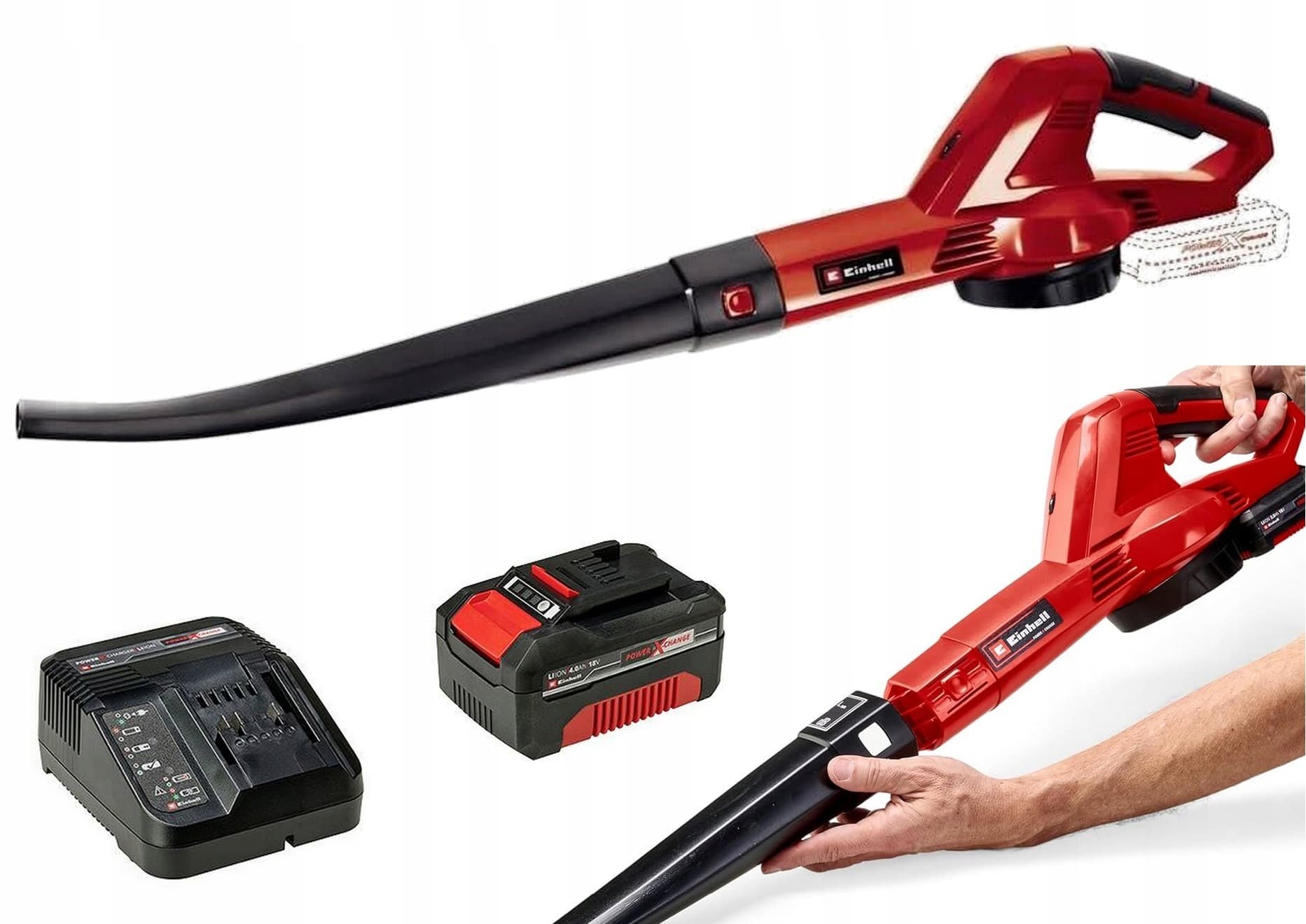 Einhell GE-CL 18 Li E - Solo Dmuchawa akumulatorowa do liści 210 km/h
