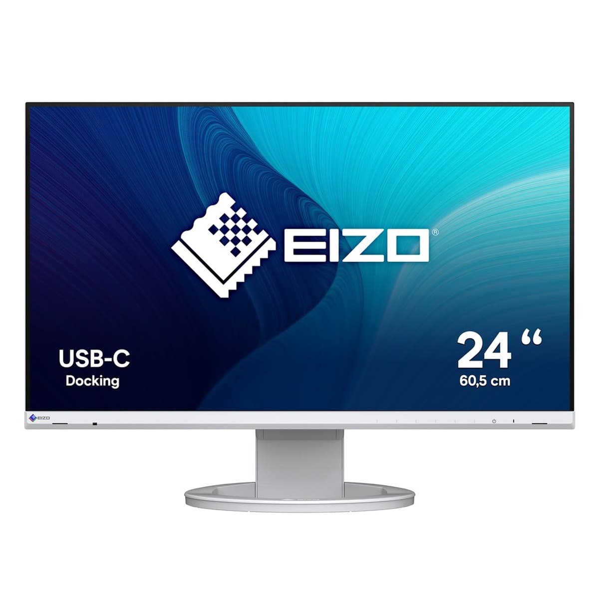 Eizo FlexScan EV2480-WT - Monitor 23.8" LED IPS, USB-C, DisplayPort, HDMI