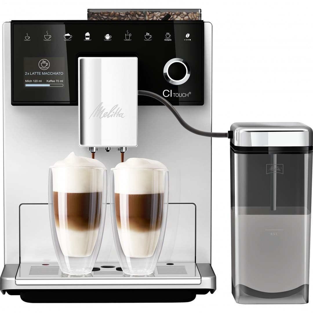 Ekspres ciśnieniowy Melitta do kawy F630-11 Silver