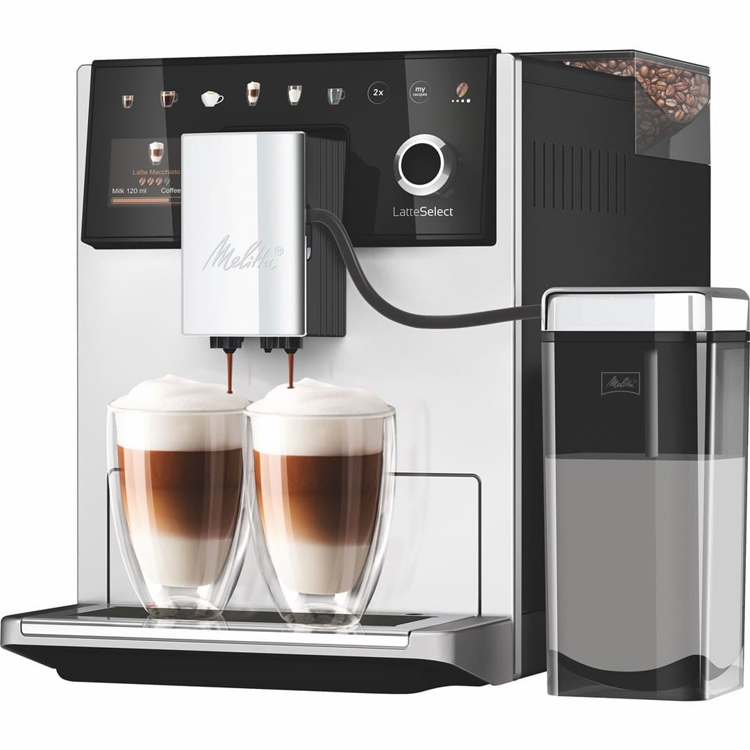 Ekspres ciśnieniowy Melitta LATTE SELECT F630-211 do kawy