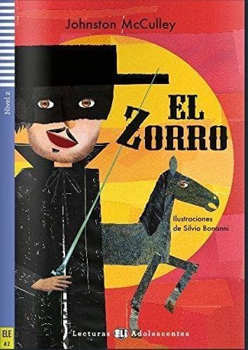 El Zorro z płytą CD audio - Johnston McCulley, poziom A2